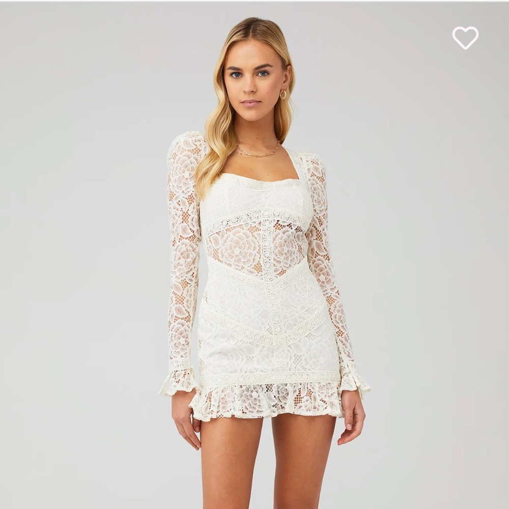 For Love and Lemons Cleo Mini Dress